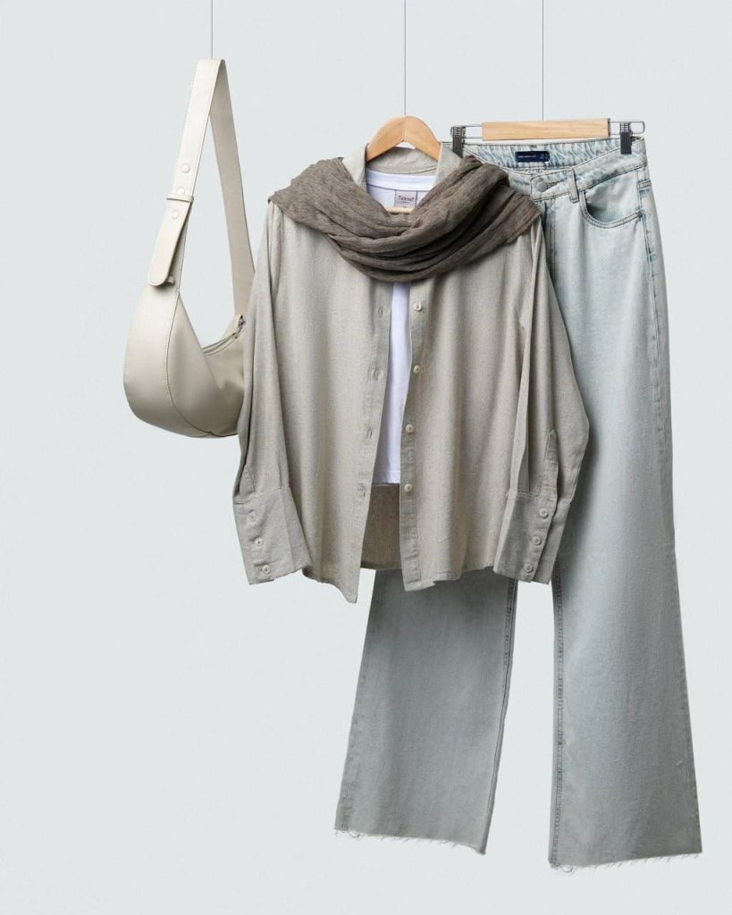 شومیز مانتویی کد 9500