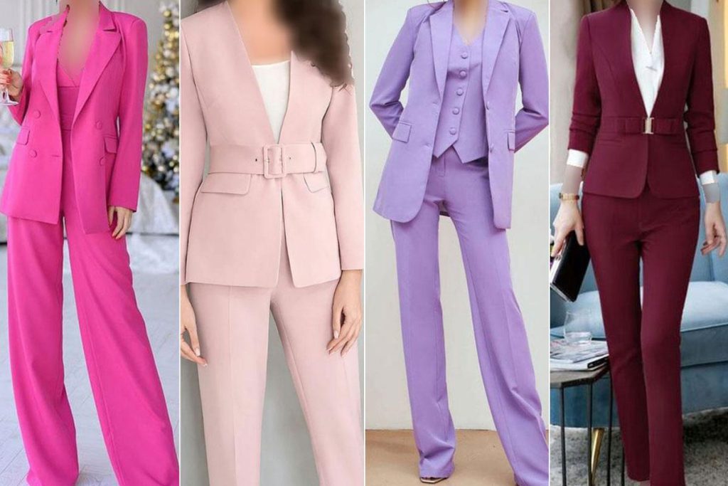 ست کت وشلوار برای افراد لاغر