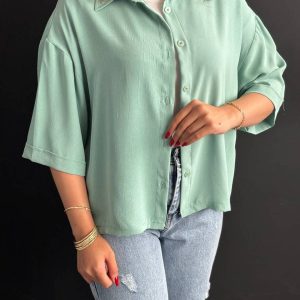 شومیز کراپ چروک کد 9799