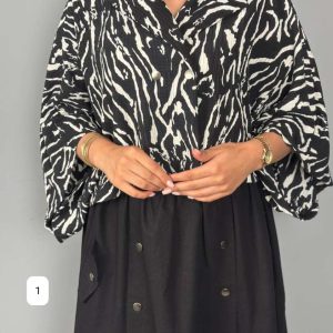 شومیز دامن آذر کد 9878