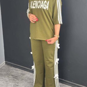 ست تیشرت و شلوار راحتی دخترانه