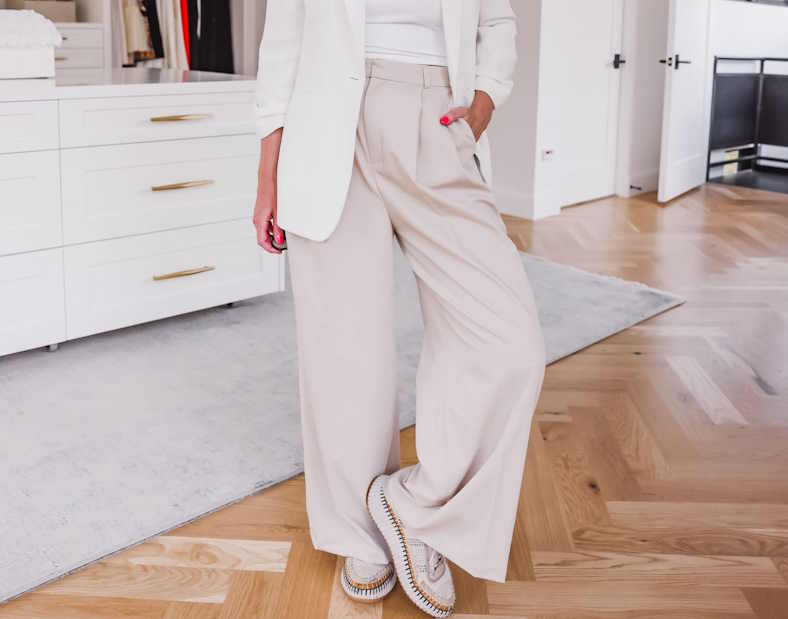 شلوار بگ زنانه و کت