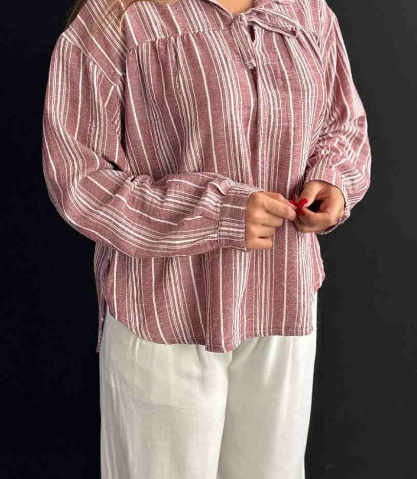 شلوار مام استایل با مانتو جلو بسته