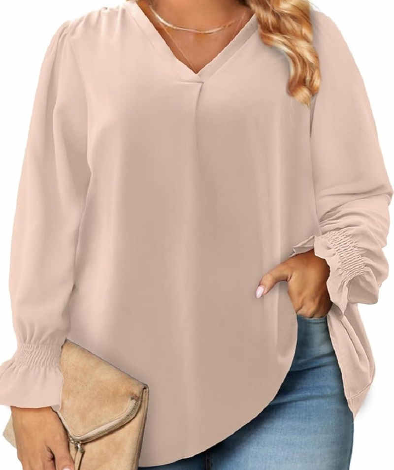 شومیز مانتویی برای خانم های چاق