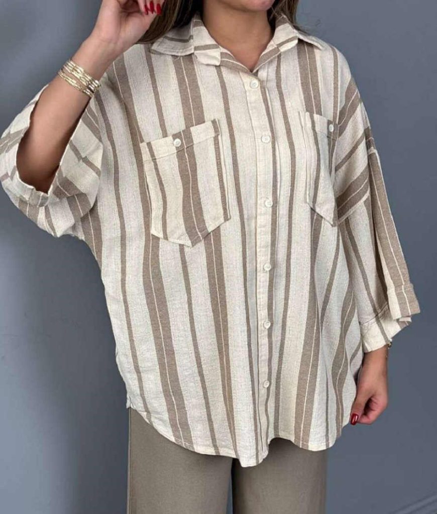 شومیز مانتویی مناسب افراد چاق