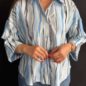 شومیز مانتویی پری ابی