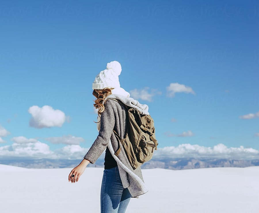 لباس پیاده روی زنانه در زمستان