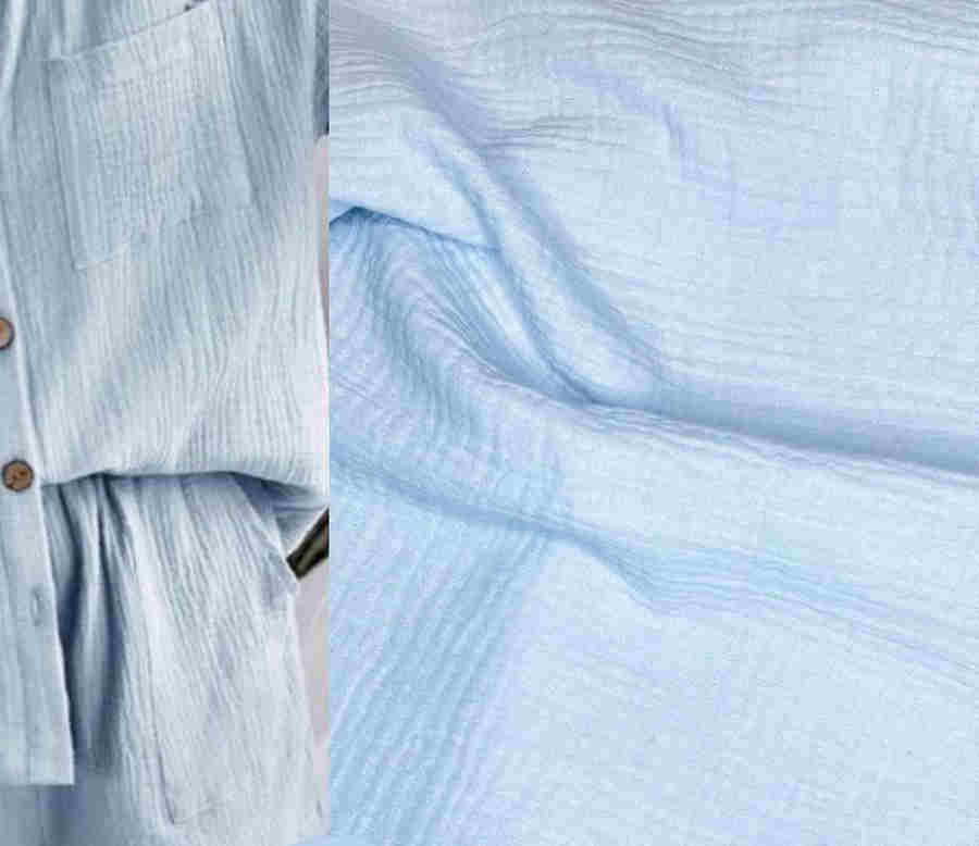 پارچه‌های خنک تابستانی : پارچه ابریشم دبل فیس