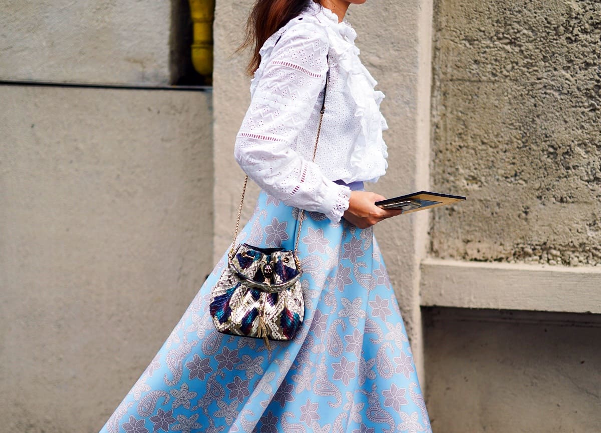 ایده استایل تابستانی با دامن