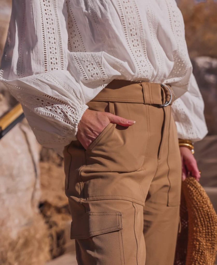 شلوار کارگو با شومیز