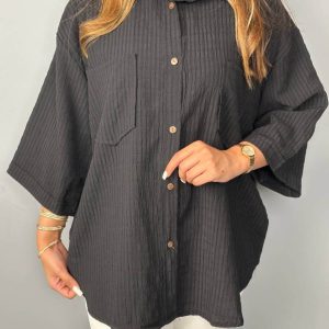 شومیز مشکی صوفیا