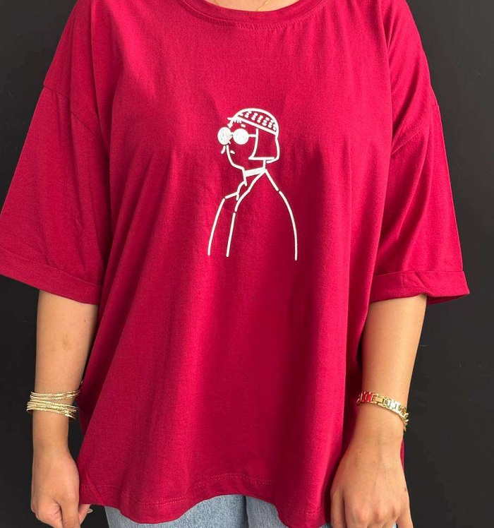 تیشرت های مد امسال دخترانه : تیشرت اور لانگ