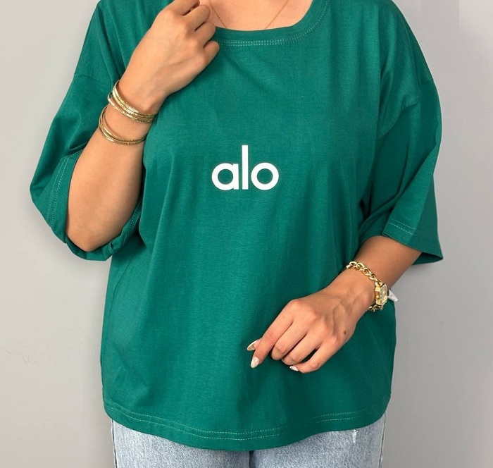 تیشرت های مد امسال دخترانه : تیشرت باکسی