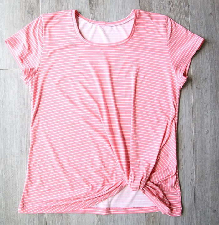 تیشرت های مد امسال: تیشرت گره‌دار