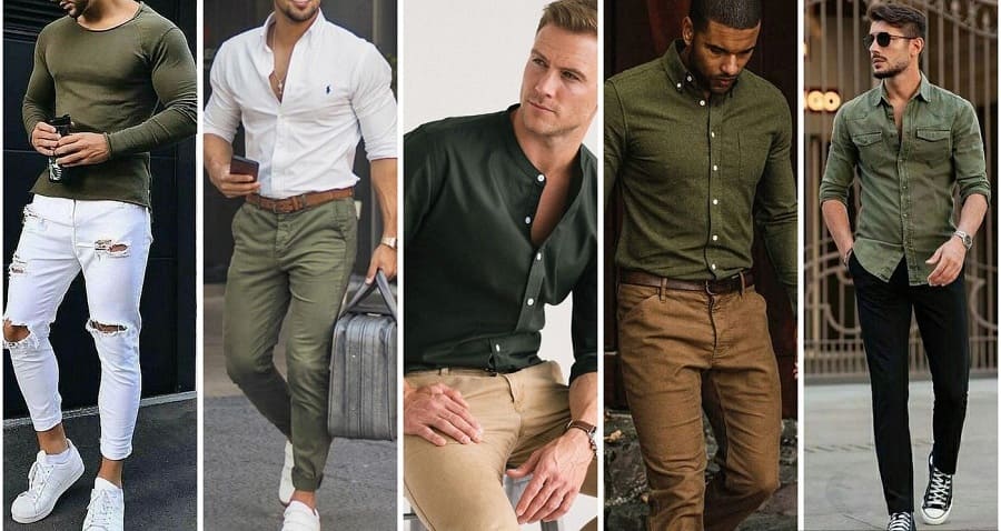 رنگ لباس مناسب پوست سبزه برای مردان