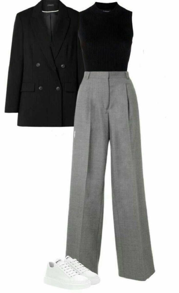 شلوار طوسی را با چه کتی بپوشیم