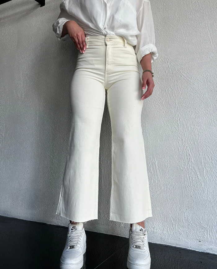 شلوار واید لگ به چه اندامی میاد