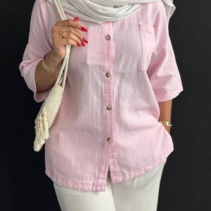 شومیز آستین سه ربع