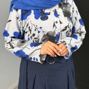 شومیز ایتالیایی گل