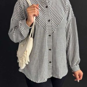 شومیز راه راه تابستانی