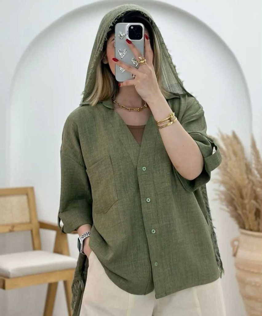 مانتو سبز با چی ست میشه