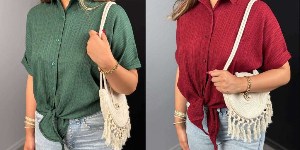 با شلوار بگ چه شومیزی بپوشیم