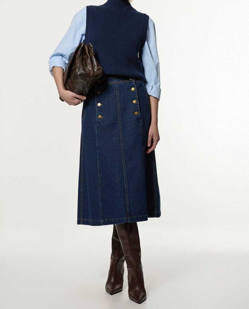 دامن لی و جلیقه