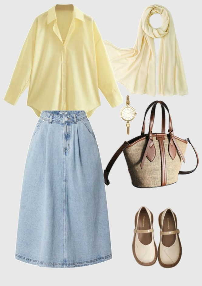 دامن لی و شومیز