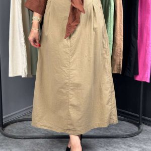 دامن پیلی رنگی