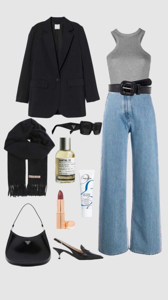 شلوار شافل با کت