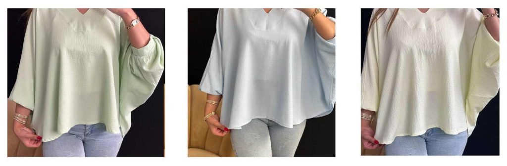 شومیز دخترونه پاستلی