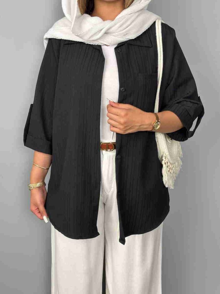 شومیز مشکی اسپرت