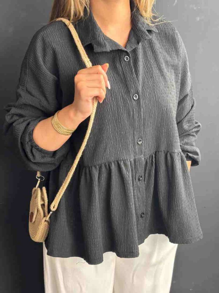 شومیز مشکی عروسکی