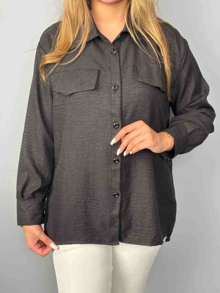 شومیز مشکی نخی