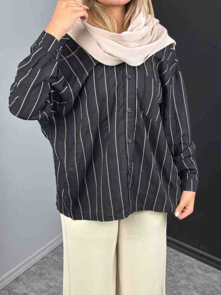 شومیز مشکی کیمونو