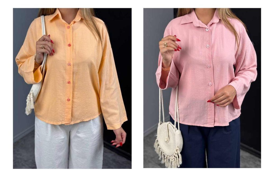 شومیز پاستلی