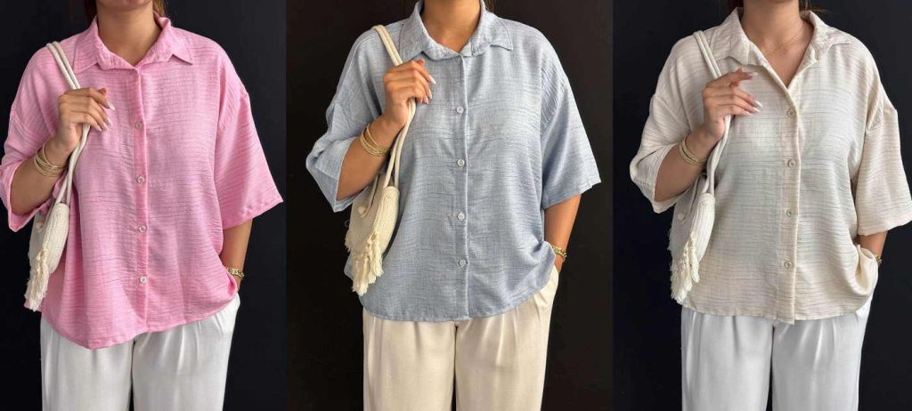 شومیز پاستیلی دخترانه