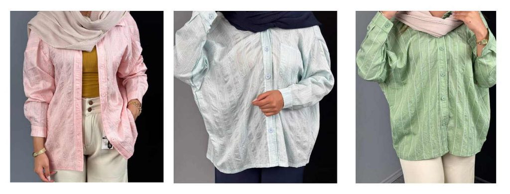 شومیز پری رنگ های پاستلی