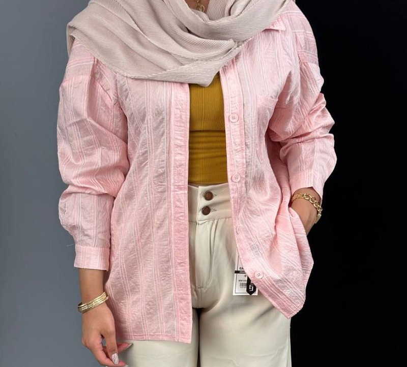 شومیز پری صورتی