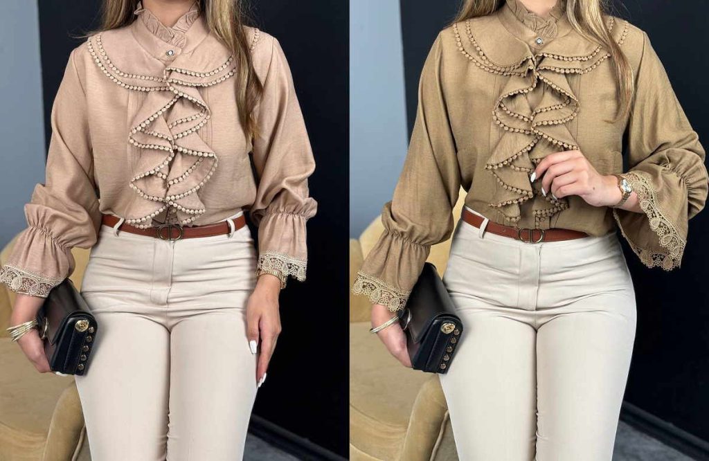 لباس بله برون ساده و شیک برای مهمان