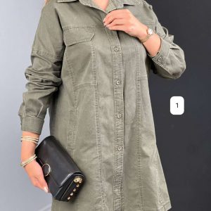 مانتو دکمه دار