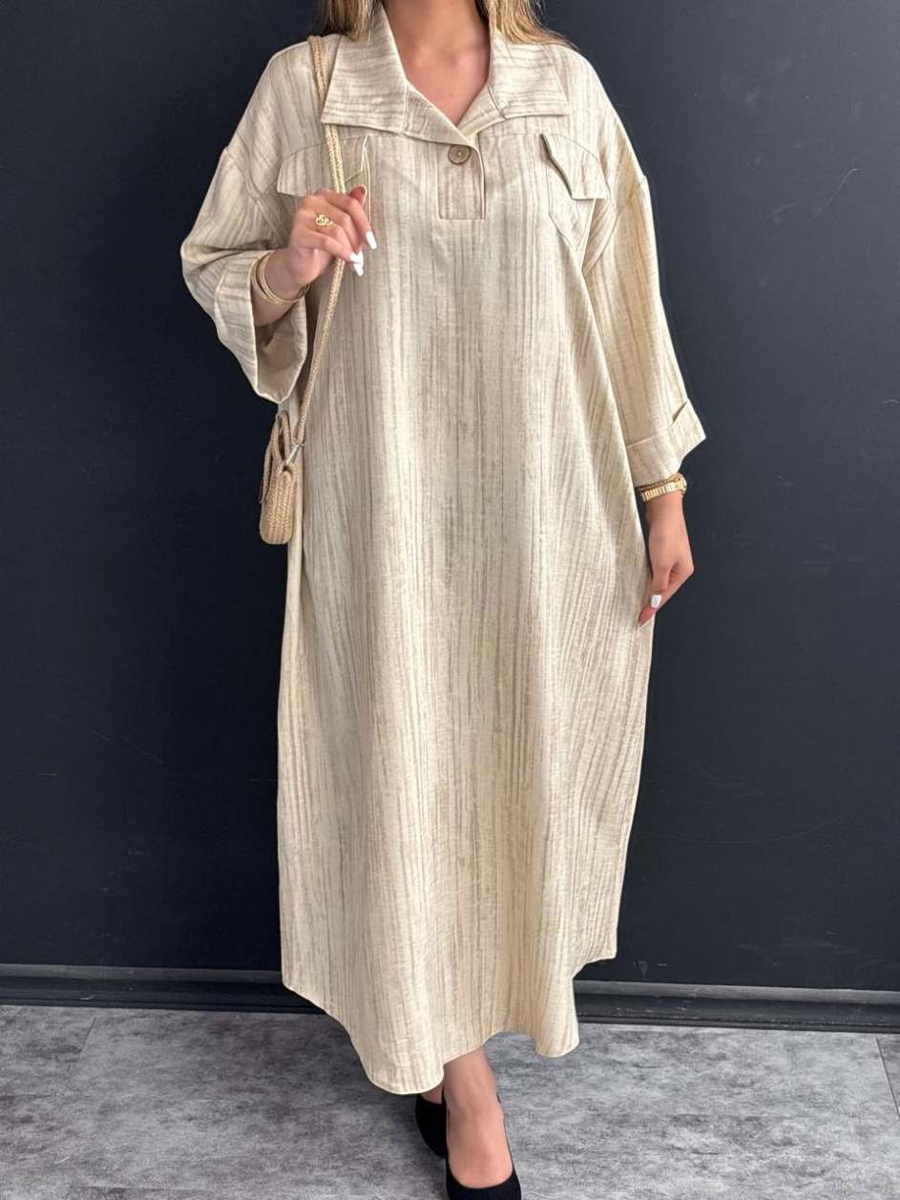 مدل مانتو جلو بسته بلند تابستانی