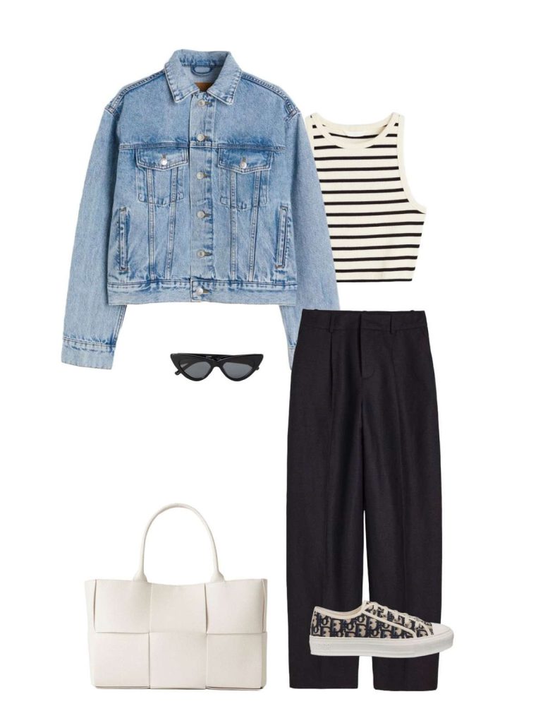 کت جین و شلوار بگ