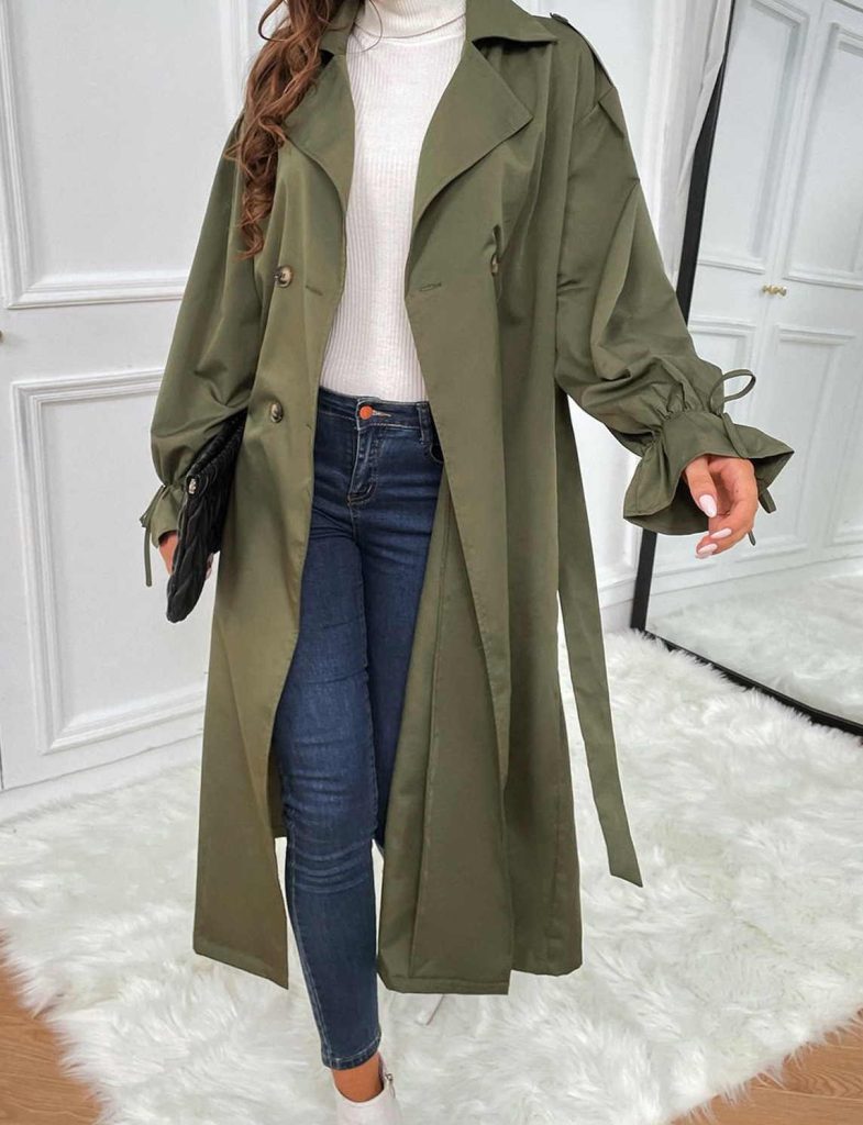 بارانی سبز با چی ست میشه؟