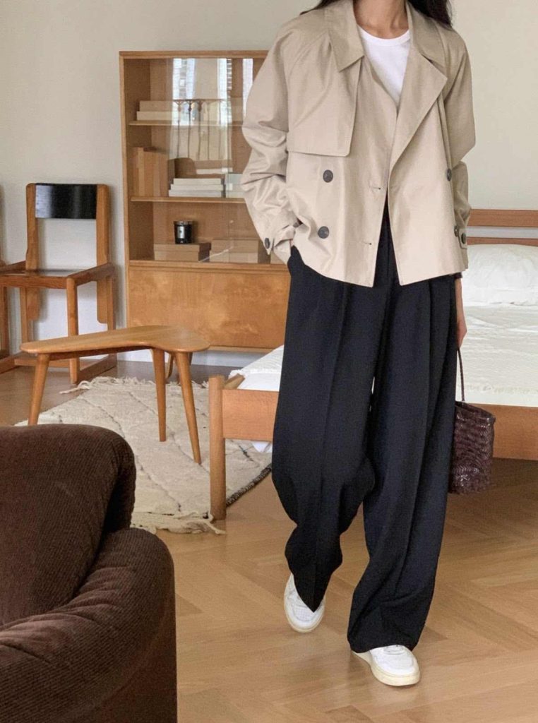 بارانی کوتاه را با چه شلواری بپوشیم؟