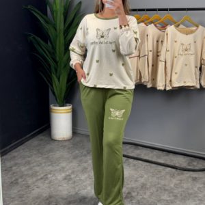 ست بلوز شلوار پروانه سدری