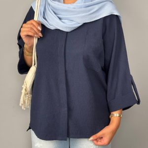 شومیز پشت دکمه زنانه