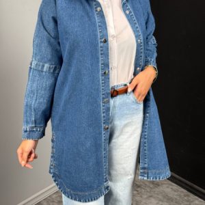 مانتو بلند جین