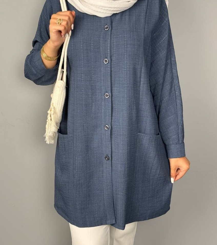 مانتو بلند دانشجویی