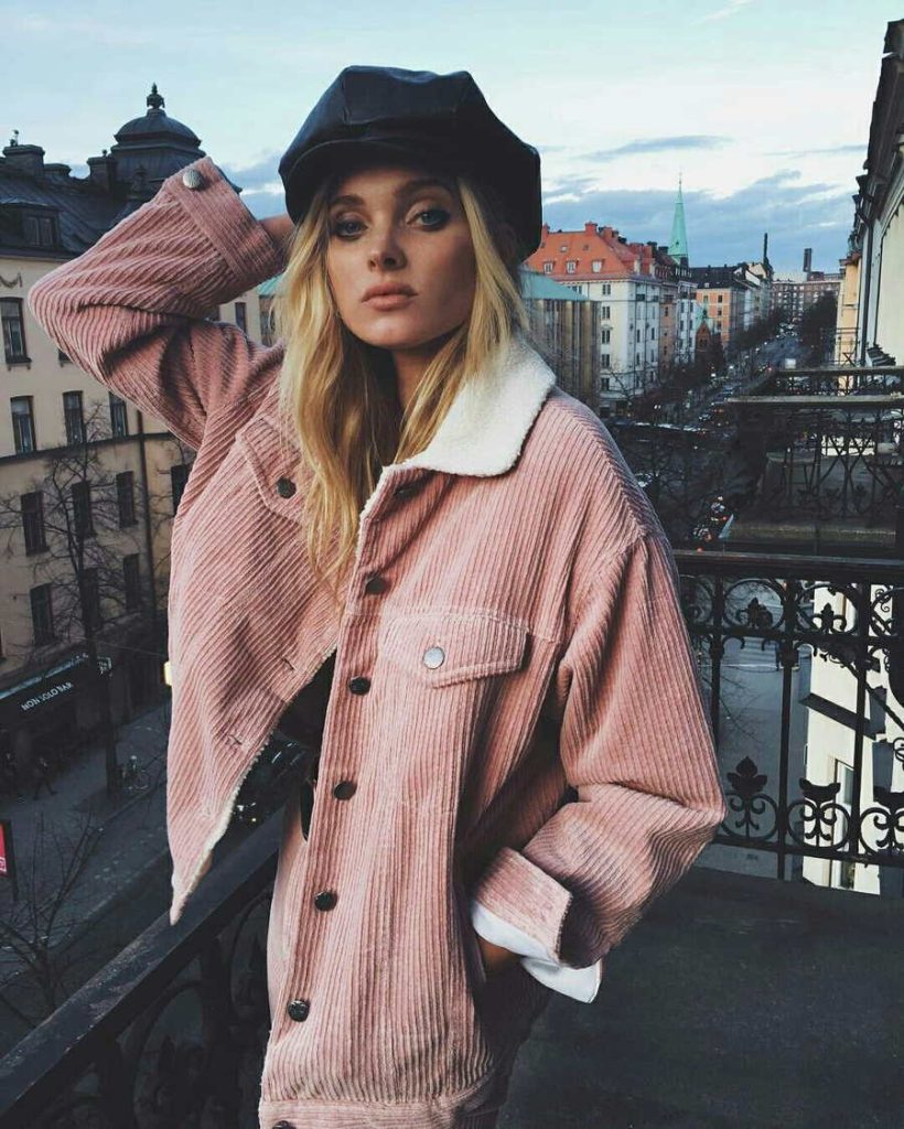 مدل مانتو مخمل کبریتی کوتاه